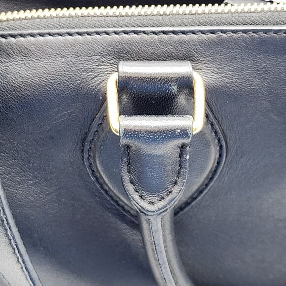 Celine Phoebe Triptyque Leather Shoulder Bag Satchel Black - New $3800 - Picture 13 of 15